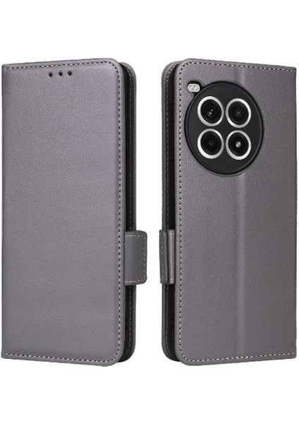 Oneplus Ace 3 Pro Için Flip Case Yan Toka Cüzdan Kart Yuvaları Tutucu Pu (Yurt Dışından)