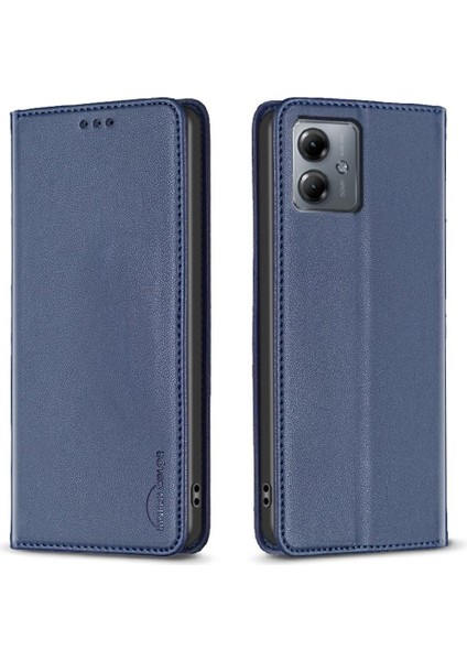 Motorola Moto G14 4g Çok Renkli Manyetik Cüzdan Iş Pu Için Flip Case (Yurt Dışından) indirimleri