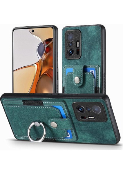 Xiaomi 11T/11T Pro Crad Yuvası Standı Halka Tutucu Manyetik Araç Montaj (Yurt Dışından)