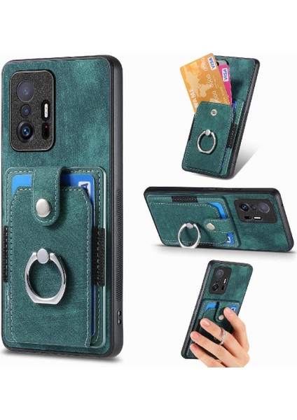 Xiaomi 11T/11T Pro Crad Yuvası Standı Halka Tutucu Manyetik Araç Montaj (Yurt Dışından)