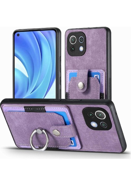 Xiaomi 11 Lite Crad Yuvası Standı Manyetik Araç Montaj Halkası Tutucu (Yurt Dışından)