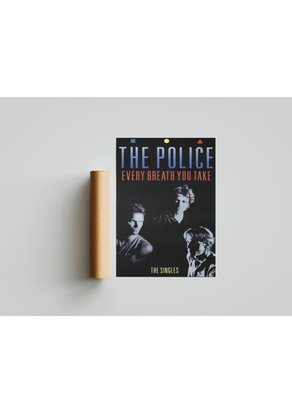 The Police Müzik Afiş Poster 30 x 42 Çerçevesiz