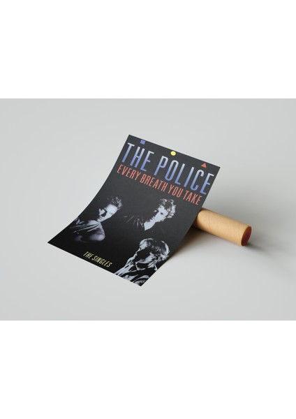 The Police Müzik Afiş Poster 30 x 42 Çerçevesiz