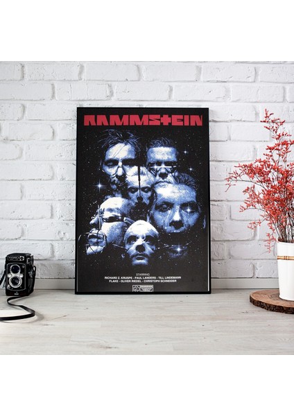 512 Art Design Rammstein Müzik Albüm Afiş Poster 30 x 42 Çerçevesiz