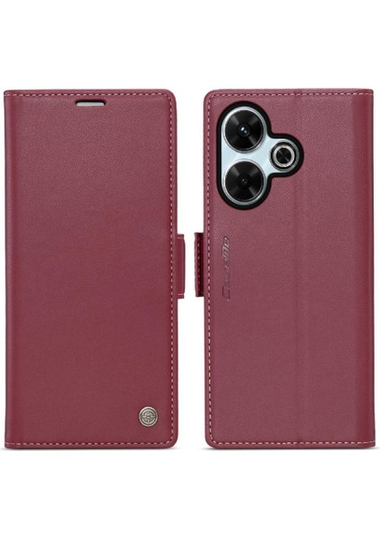 Xiaomi Redmi Için Caseme Durumda 13 4g Kickstand Anti Dolandırıcılık Cüzdan Kılıf Kılıf (Yurt Dışından) indirimleri