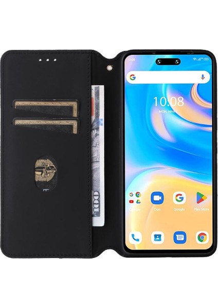 Umidigi G6 5g Pu Deri Manyetik Kapatma Cüzdan Kart 3D Için Flip Case (Yurt Dışından)