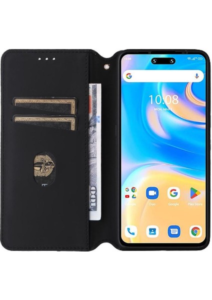 Umidigi G6 5g Pu Deri Manyetik Kapatma Cüzdan Kart 3D Için Flip Case (Yurt Dışından)