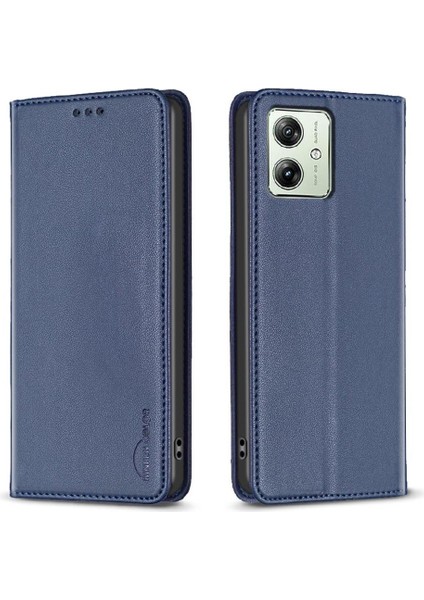 Motorola Moto G54 5g Pu Deri Çoklu Kart Yuvası Manyetik Için Flip Case (Yurt Dışından)