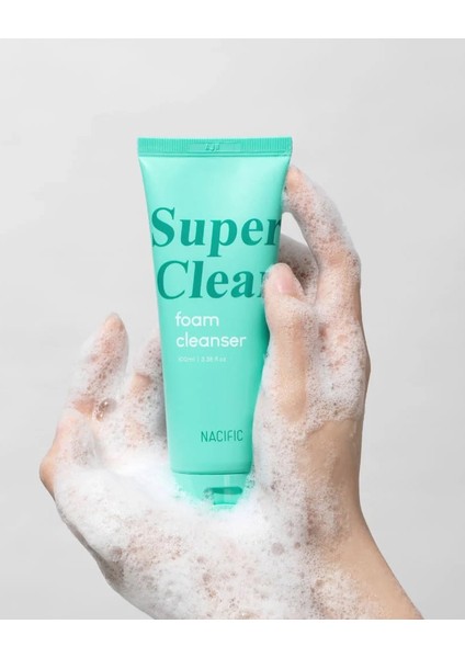 Super Clean Foam Cleanser 100ML - Yüz Temizleyici Köpük