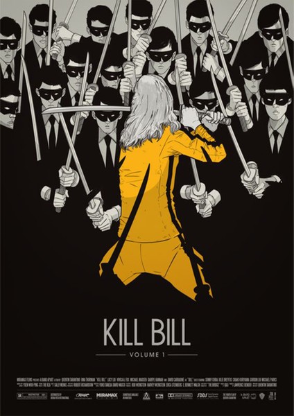 Kill Bill Volüme 1 Film Afiş Poster 30 x 42 Çerçevesiz