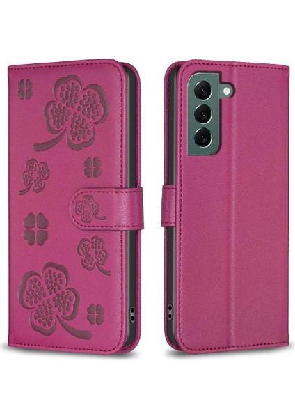 Samsung Galaxy S21 Artı Kart Yuvaları Tutucu Kickstand Pu Için Flip Case (Yurt Dışından)