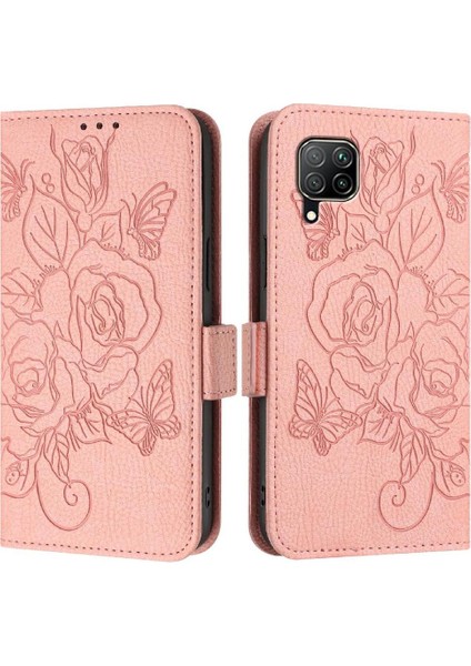Kredi Kartı Yuvası Pu ile Huawei P40 Lite 4g Manyetik Cüzdan Için Kılıf (Yurt Dışından)