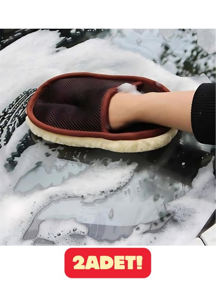 2 Adet Çok Işlevli Hassas Etkili Pratik Yünlü Araba Cam Yıkama Eldiveni fiyatları