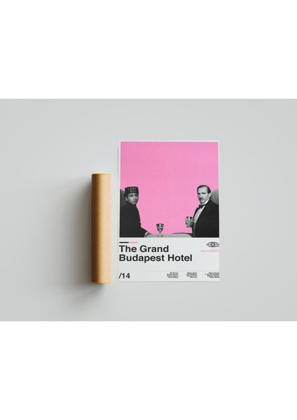 The Grand Budapeşt Hotel Film Afiş Poster 30 x 42 Çerçevesiz modelleri