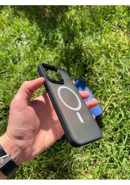 Iphone 15 Pro Magsafe Uyumlu Mat Krom Telefon Kılıfı fiyatları