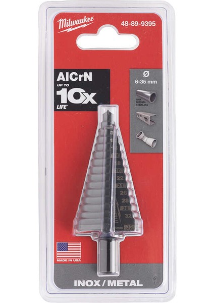 6-35 mm Kademeli Matkap Ucu