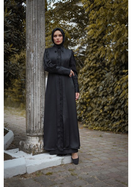 Harika Wear Yüksek Kaliteli Ipek ve Jessika Abaya