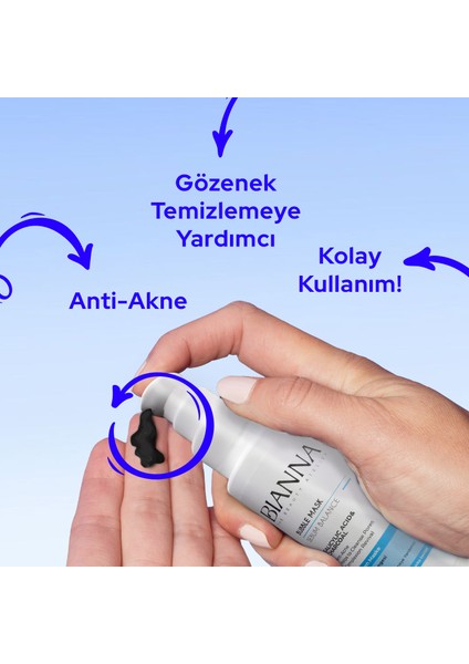 Köpüren Maske Bubble Mask Salisilik Asit&kömür - Anti Akne Köpüren Maske - 75 ml fiyatları