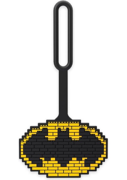 Super Heroes 52815 Bat Symbol Bag Tag