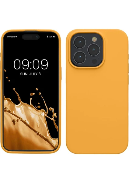 Deppo Trend  iPhone 14 Pro Max Uyumlu Kılıf Liquid Silikon Renkli Mat Kapak Lekelere Dayanıklı Kaymaz Kılıf