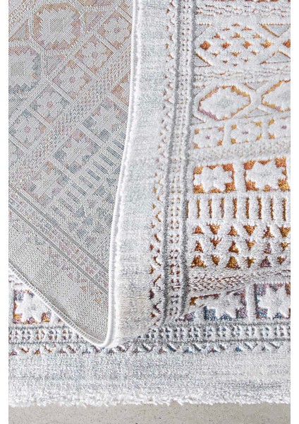 Paradise Beyaz Mavi Halı Yumuşak Oturma Odası Salon Çocuk Odası Mutfak Halısı M0145 fırsatları