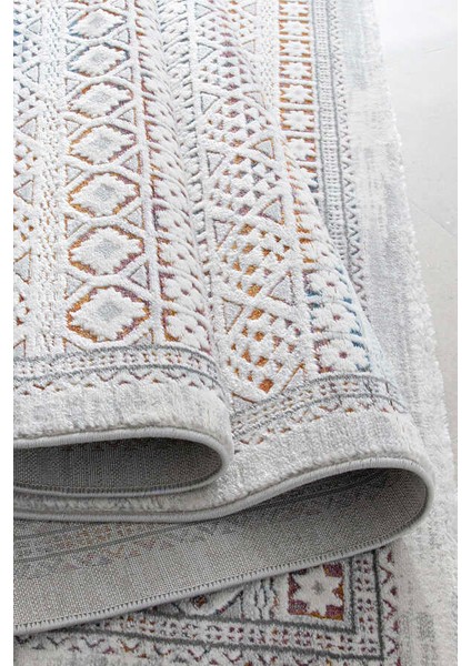 Paradise Beyaz Mavi Halı Yumuşak Oturma Odası Salon Çocuk Odası Mutfak Halısı M0145 indirimleri