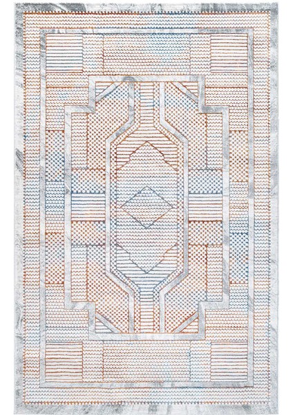 Paradise Beyaz Mavi Halı Yumuşak Oturma Odası Salon Çocuk Odası Mutfak Halısı M0146 fiyatları