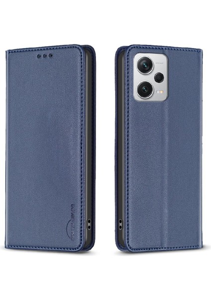 Xiaomi Redmi Not 12 Için Flip Case Pro Artı Pu Deri Manyetik Cüzdan (Yurt Dışından)