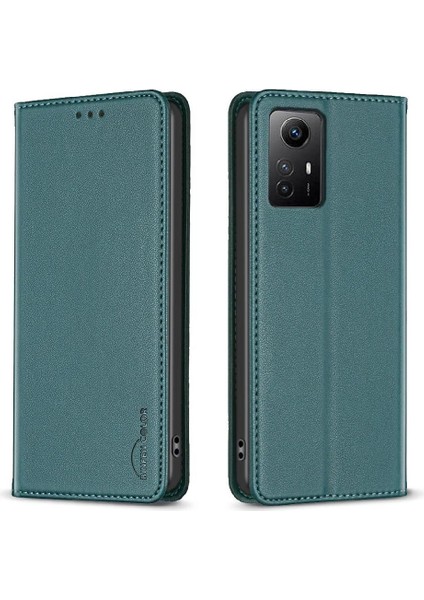 Xiaomi Redmi Not 12S Çoklu Kart Yuvası Pu Deri Iş Için Flip Case (Yurt Dışından)