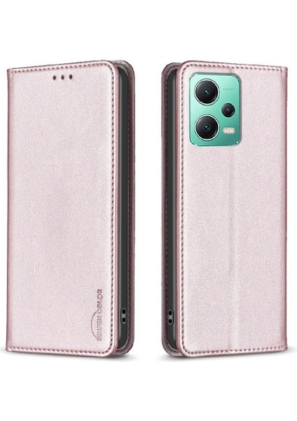 Xiaomi Poco X5 Çoklu Kart Yuvası Çok Renkli Iş Pu Için Flip Case (Yurt Dışından)