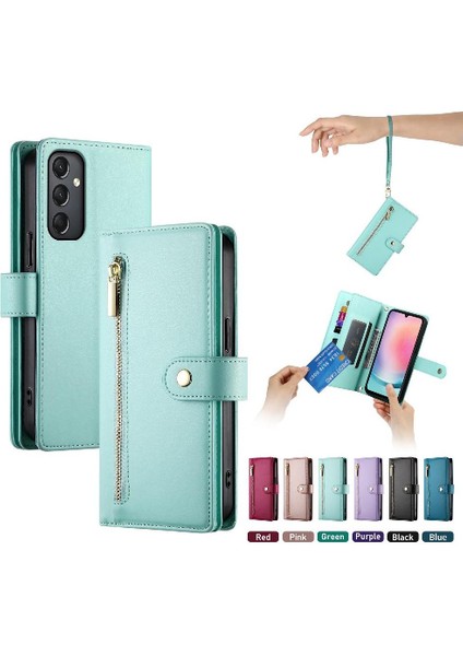 Samsung Galaxy A24 4g Bilek Kayışı Kickstand Için Flip Case Çok Fonksiyonlu (Yurt Dışından) fırsatları