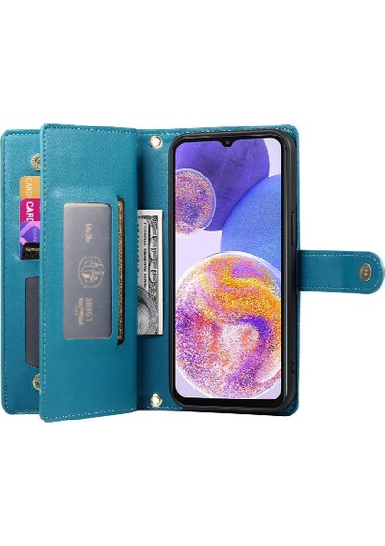 Samsung Galaxy M13 4g Kickstand Cüzdan Bölmesi Kartı Için Flip Case (Yurt Dışından) modelleri
