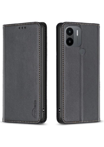 Xiaomi Redmi A2 Için Flip Case Pu Deri Iş Manyetik Cüzdan Yuvası (Yurt Dışından)
