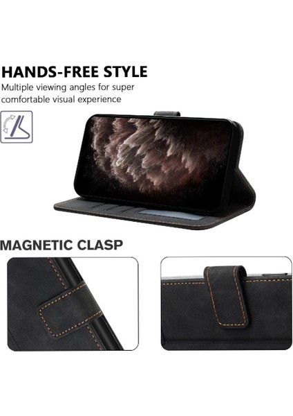 Realme 12 Artı Flip Folio Cüzdan Için Telefon Kılıfı El Kayışı Manyetik Pu (Yurt Dışından) modelleri