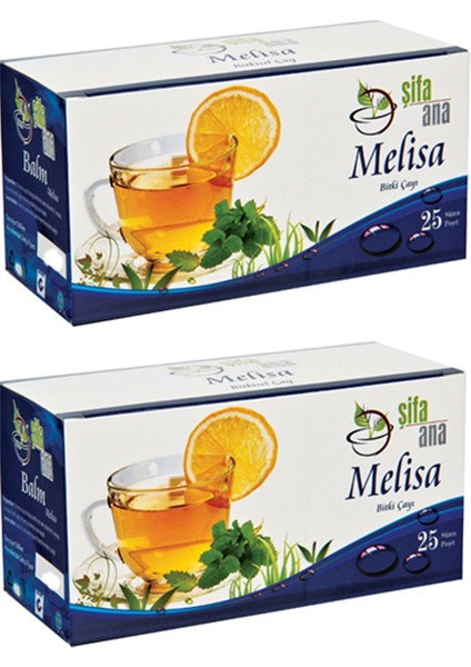 2 Paket Melisa Çayı (25'li)