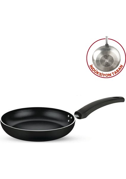 32 cm Maestro Indüksiyonlu Maksi Tava, Horeca Indüksiyon Tabanlı Kızartma Tavası (Bakalit Kulp)