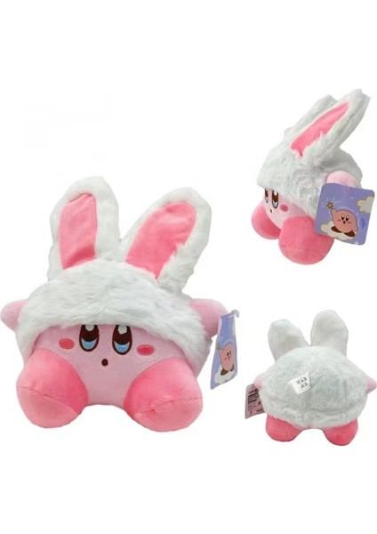 Kirby Doll Peluş Oyuncak Tavşan Kulakları Bebek Sevimli Doğum Günü Hediyesi 20 cm (Yurt Dışından)