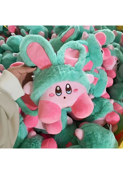 Kirby Doll Peluş Oyuncak Tavşan Kulakları Bebek Sevimli Doğum Günü Hediyesi 20 cm (Yurt Dışından)