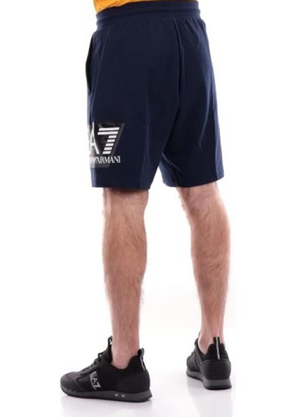 Lacivert Erkek Sweat Şort 3DPS63PJ05Z