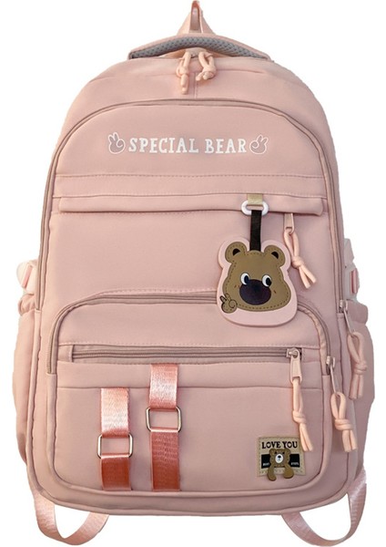 Ortaokul ve Lise Öğrencileri Için Geniş Kapasiteli Okul Çantası, Hafif ve Yük Azaltıcı Sırt Çantası, Ilkokul Öğrencileri Için Basit ve Sağlam Sırt Çantası (Yurt Dışından)