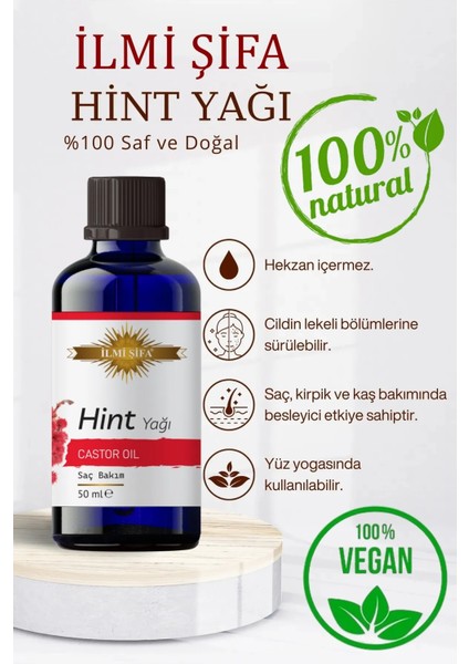 İlmi Şifa Hint Yağı 50 ml