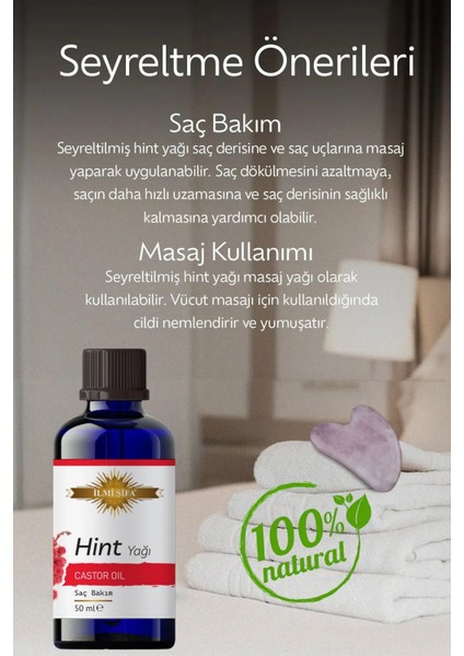 İlmi Şifa Hint Yağı 50 ml