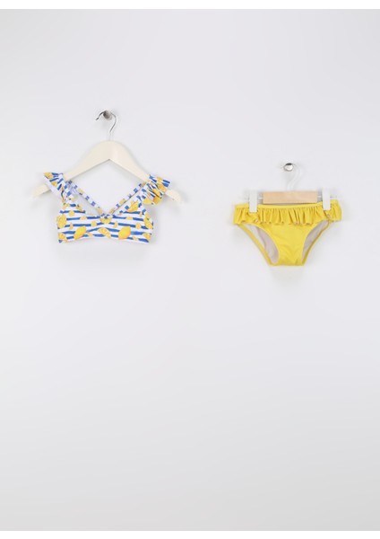Sarı Kız Çocuk Bikini Takım SB2411000108