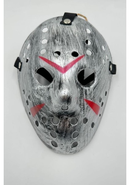 Beysüs Halloween Maske Jason Gümüş