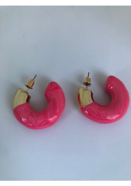 Pembe Halka Küpe modelleri