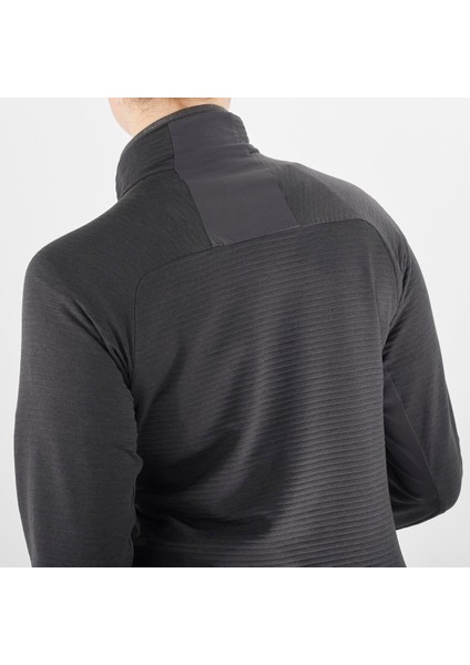 Essential Lightwarm Kadın Tam Fermuar Polar - Siyah fırsatları