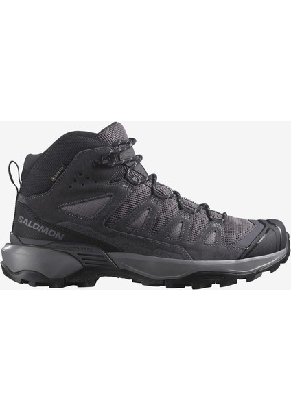 x Ultra 360 Leather Mid Gore-Tex Kadın Outdoor Botu - Gri