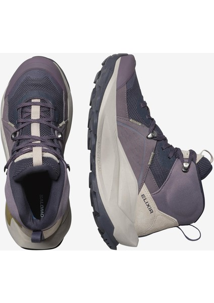 Elixir Mid Gore-Tex Kadın Outdoor Botu - Lacivert