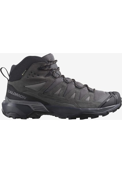 x Ultra 360 Leather Mid Gore-Tex Erkek Outdoor Botu - Gri