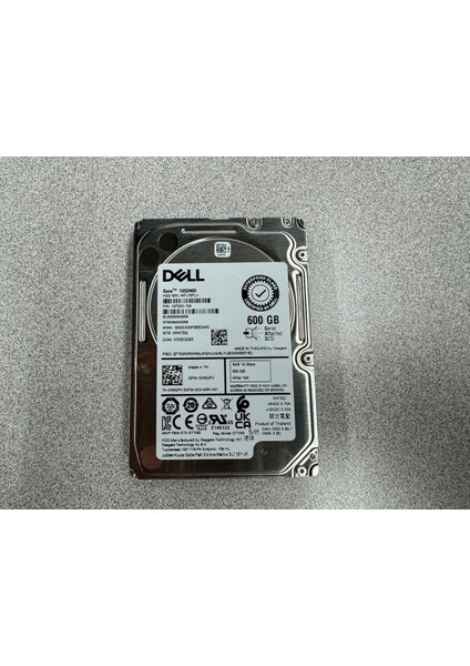 600GB 10K Rpm 2.5 Sas 12GBPS 2.5in Hot-Plug (10E2400 - 0xxtrp)